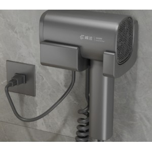 吹风机壁挂式电吹风宾馆浴室免打孔干发器家用电吹风