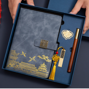 笔记本高档商务礼盒套装批发高颜值文创囯潮风定制logo办公记事本  6条评价 一年内 60+ 本成交